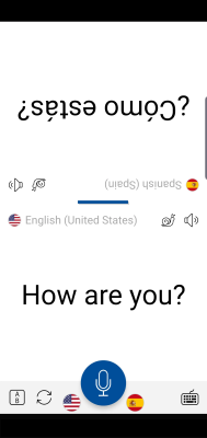 Screenshot of the application Instant Voice Translate - #3