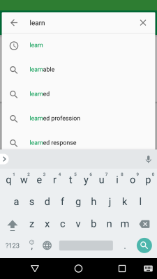 Screenshot of the application Erudite Dictionary Translator - #2