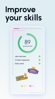 Screenshot of the application Speak English with Loora AI - #5