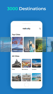 Screenshot of the application Visit A City - #1