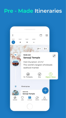 Screenshot of the application Visit A City - #2