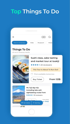 Screenshot of the application Visit A City - #3