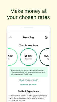 Screenshot of the application Tasker by Taskrabbit - #5
