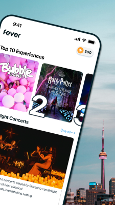 Screenshot of the application Fever: Events & Tickets - #2