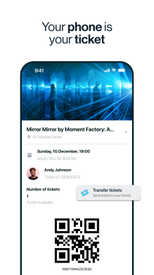 Screenshot of the application Fever: Events & Tickets - #4