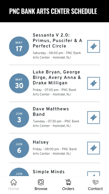 Screenshot of the application Ticket Squeeze - #3