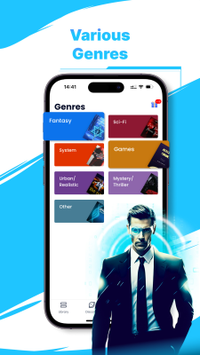 Screenshot of the application MegaNovel - #4