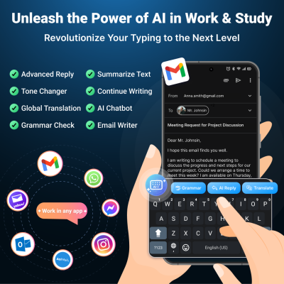 Screenshot of the application AI Keyboard - #1
