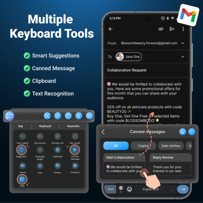 Screenshot of the application AI Keyboard - #4