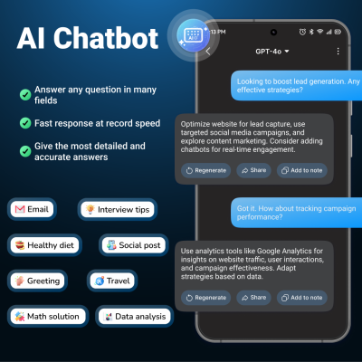Screenshot of the application AI Keyboard - #7