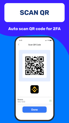 Screenshot of the application Authenticator App - #3