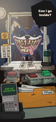 Screenshot of the application Creepy Neighbor: Lie Detector - #2