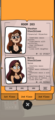 Screenshot of the application Creepy Neighbor: Lie Detector - #4