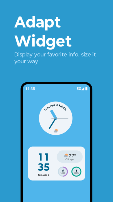 Screenshot of the application Moto Widget - #2