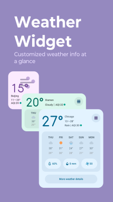 Screenshot of the application Moto Widget - #3
