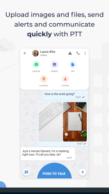 Screenshot of the application Mototalk - #3