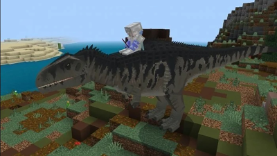 Screenshot of the application Dinosaur mods for Minecraft PE - #3
