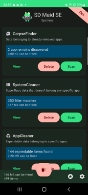 Screenshot of the application SD Maid 2/SE - #1