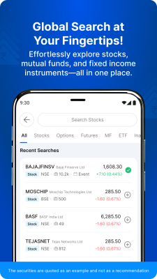 Screenshot of the application Paytm Money - #3