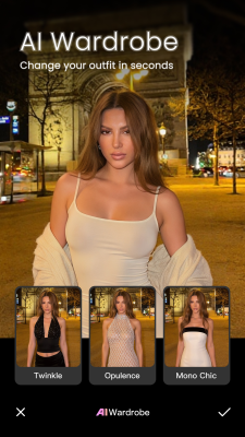 Screenshot of the application BeautyCam-AI Photo Editor - #6