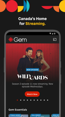 Screenshot of the application CBC Gem - #1