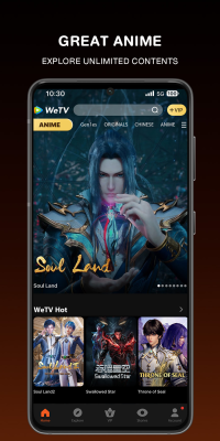 Screenshot of the application WeTV - #2