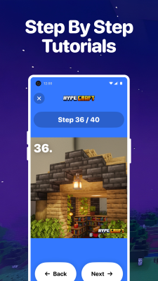 Screenshot of the application HypeCraft - #2