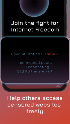 Screenshot of the application Conduit - #5