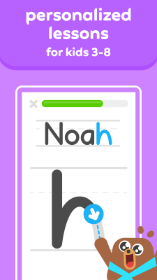 Screenshot of the application Duolingo ABC - #3