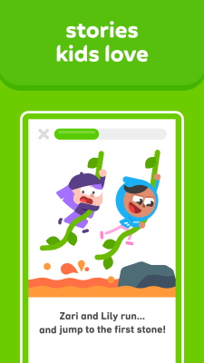 Screenshot of the application Duolingo ABC - #4