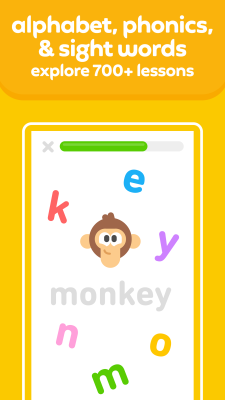 Screenshot of the application Duolingo ABC - #5