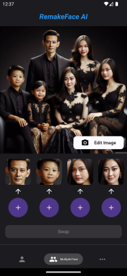 Screenshot of the application RemakeFace - #6