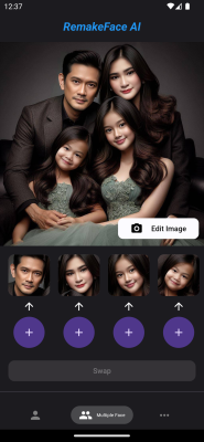 Screenshot of the application RemakeFace - #7