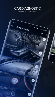 Screenshot of the application OBDeleven VAG car diagnostics - #1