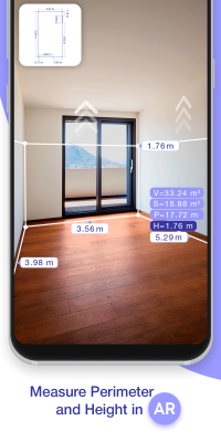 Screenshot of the application AR Plan 3D - #1