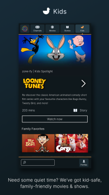 Screenshot of the application zone·ify - #5