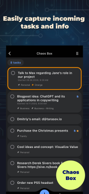 Screenshot of the application Chaos Control 2: AI Organizer - #4