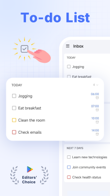 Screenshot of the application TickTick - #1