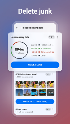 Screenshot of the application CCleaner for Android - #2