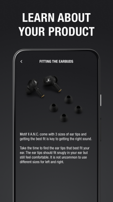 Screenshot of the application Marshall Bluetooth - #6
