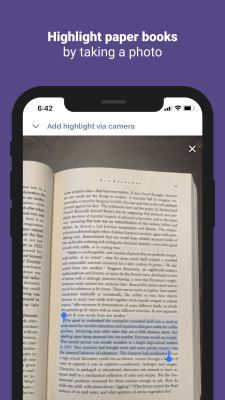 Screenshot of the application Readwise - #3