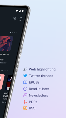 Screenshot of the application Readwise Reader - #2