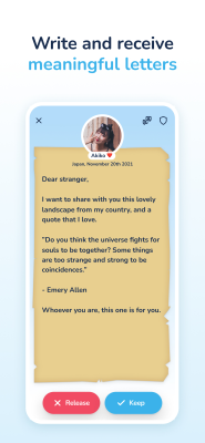Screenshot of the application Bottled - #3