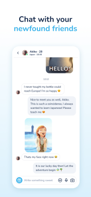 Screenshot of the application Bottled - #4
