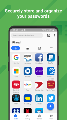 Screenshot of the application RoboForm Password Manager - #1