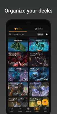 Screenshot of the application ManaBox - #2