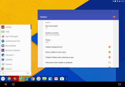 Screenshot of the application Taskbar - #3