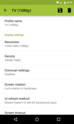 Screenshot of the application SecondScreen - #3