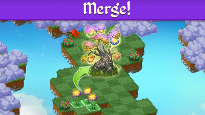 Screenshot of the application Merge Dragons! - #1