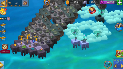 Screenshot of the application Merge Dragons! - #7